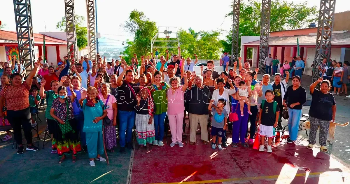 Elizabeth López Blanco reafirma su compromiso con la transformación desde la Colonia Zitakua en Tepic