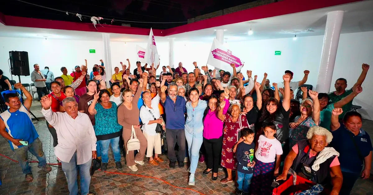Elizabeth López Blanco refuerza organización territorial con asambleas en Tepic