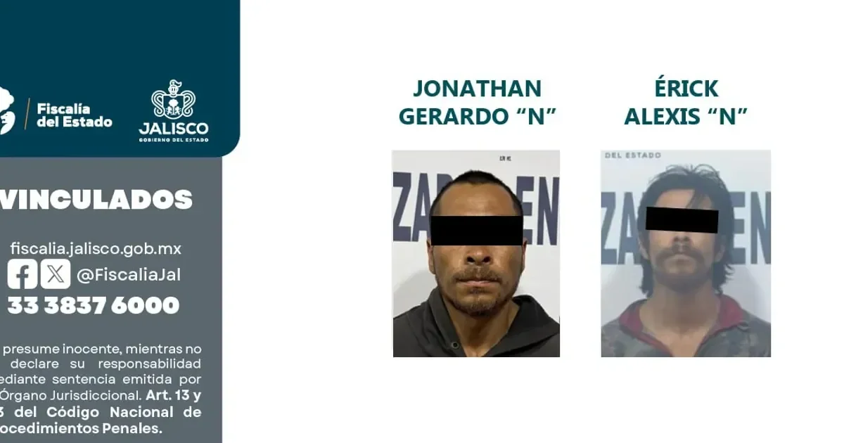 Vinculan a dos por asaltar con machete y hacha a repartidor en Zapopan