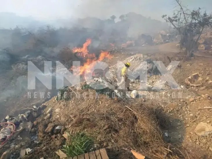 ¡incendio arrazó con tres hectareas de maleza seca!