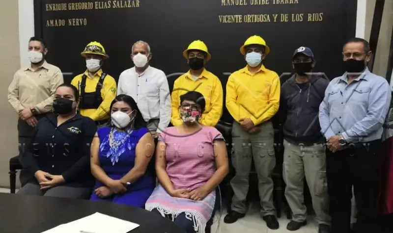 Integran Tepic y CONAFOR la Brigada Rural de Manejo de Fuego