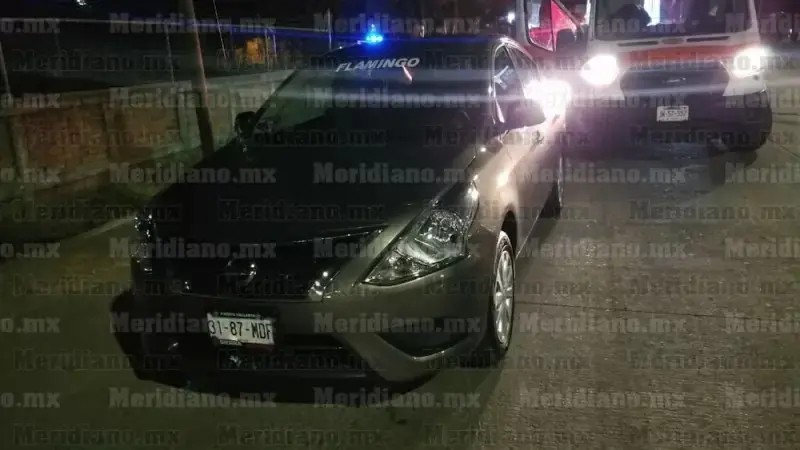 Aparatoso accidente frente a las letras de Puerto Vallarta