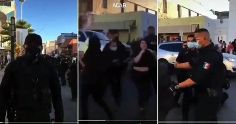 27 mujeres son detenidas durante protestas en Ciudad Juarez por feminicidios