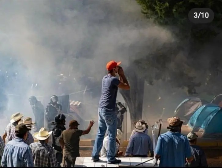 Un muerto en enfrentamientos entre agricultores y la guardia nacional en Chihuahua