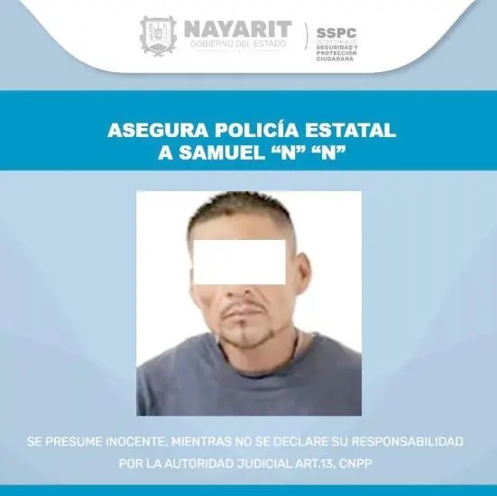 En centro de tepic fue capturado