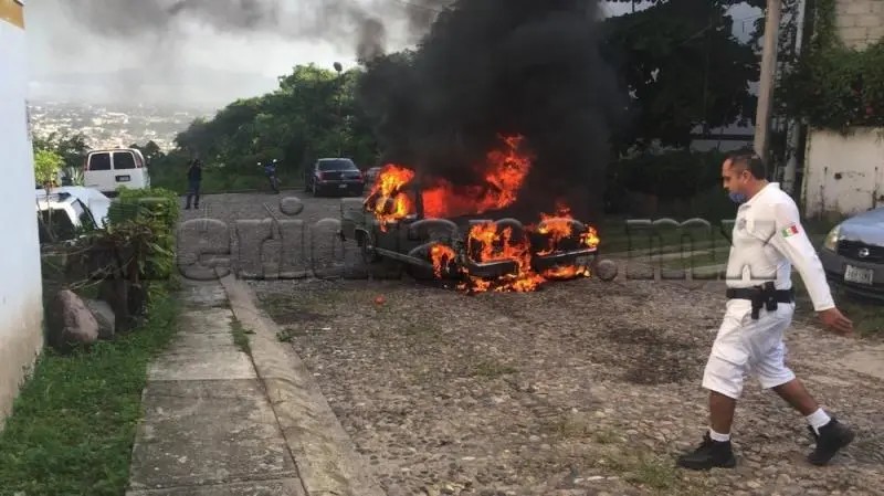 Se quemó un marquis en colonia Gastronómicos