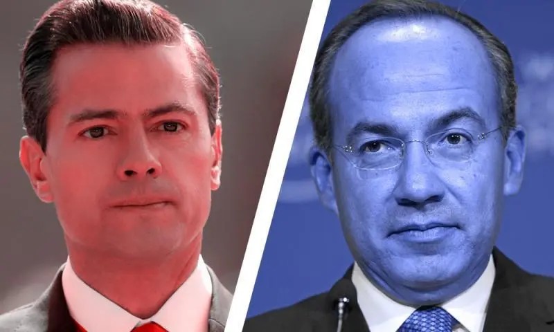 La UIF ya investiga a los expresidentes Felipe Calderón y Peña Nieto