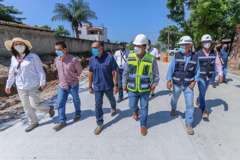Supervisan Dávalos y Sedatu Obras de Mejoramiento Urbano