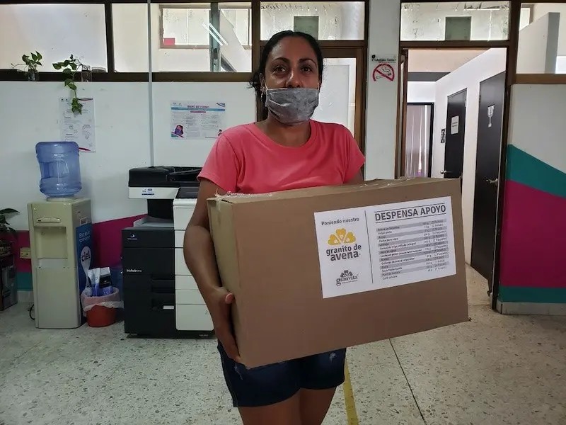 Sigue Entrega de Despensas