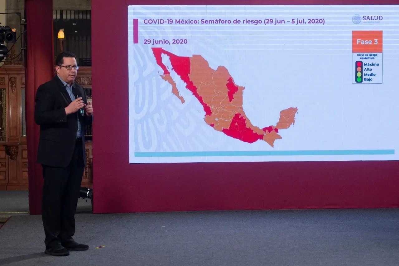 Coronavirus. México rebasa 220 mil casos confirmados y suma 27 mil 121 muertes