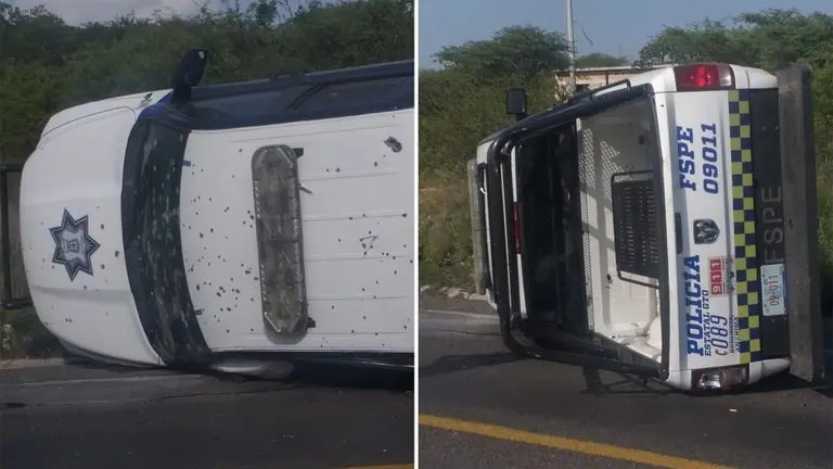 Asesinan y emboscan a 5 policías en Guanajuato