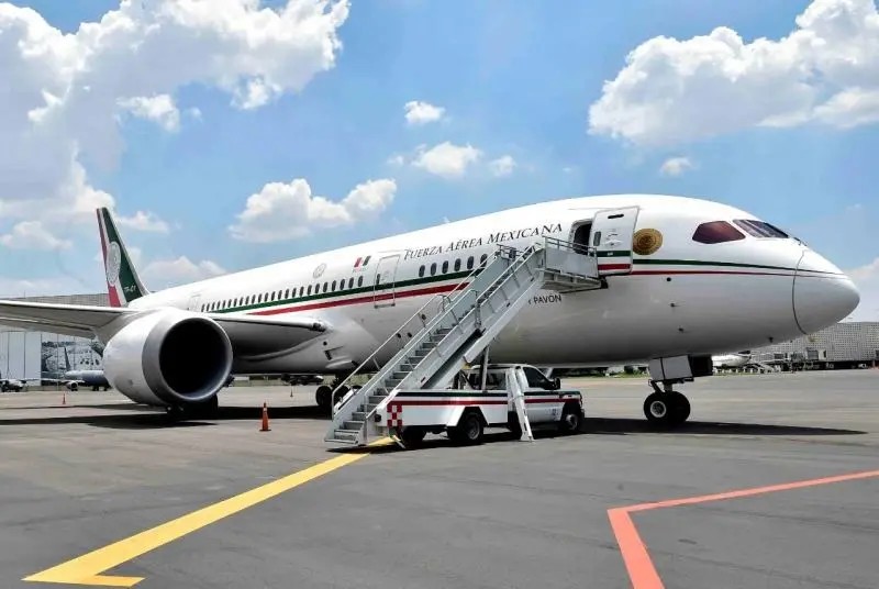 Avión presidencial regresa a México tras pasar 19 meses en Estados Unidos
