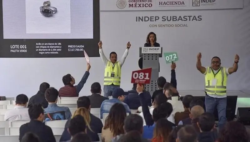 Se realizó la cuarta subasta en los pinos por el INDEP