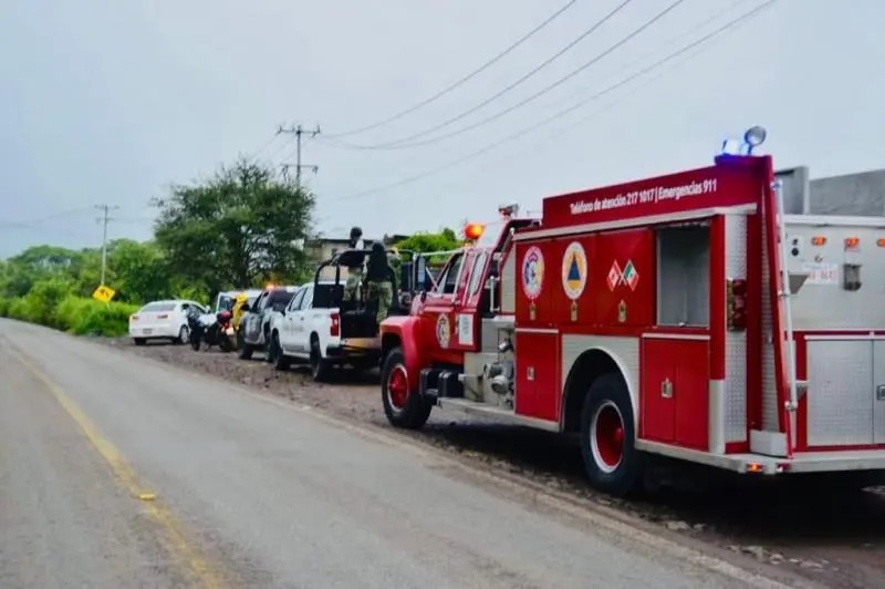 Se incendió una camioneta