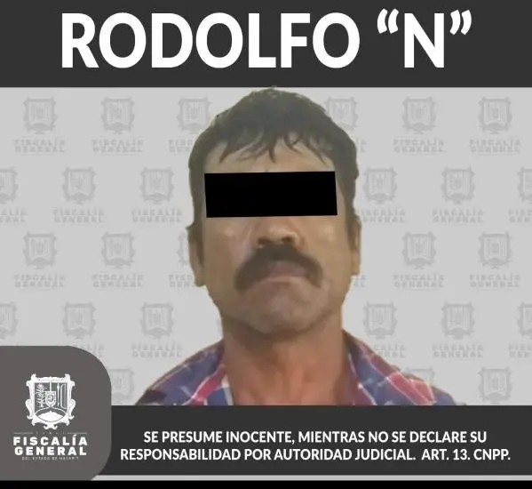 Rodolfo ya fue aprehendido