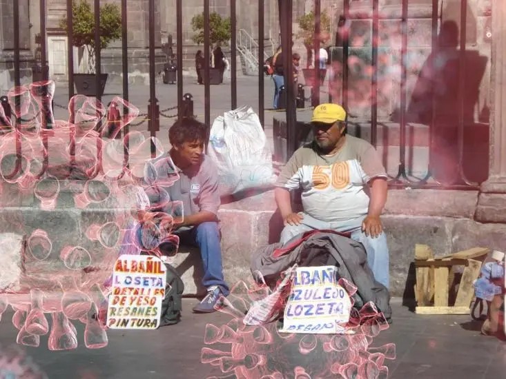 Atrapados entre la letalidad del coronavirus y el hambre