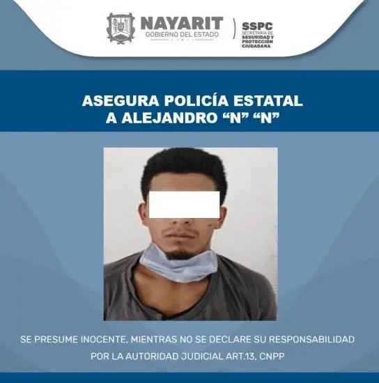 En “puga” fue detenido