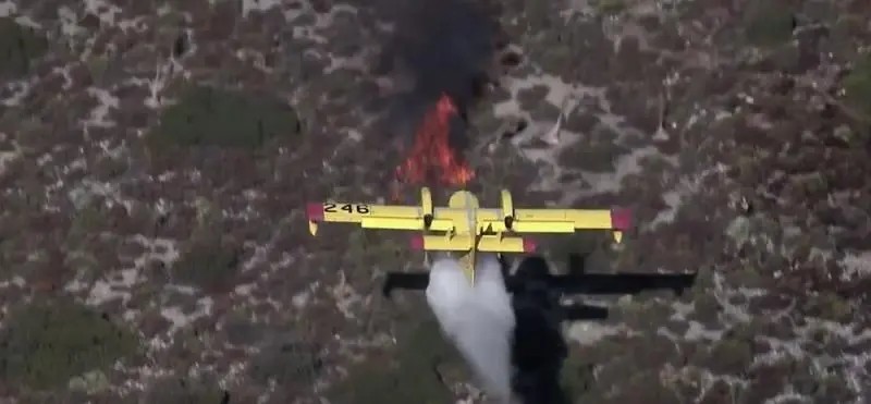 Ola de calor y relámpagos provocan fuerte ola e incendios en California