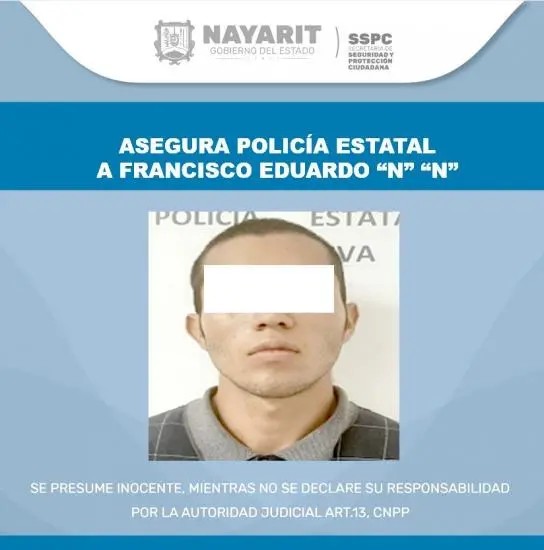 Peligroso sujeto es capturado