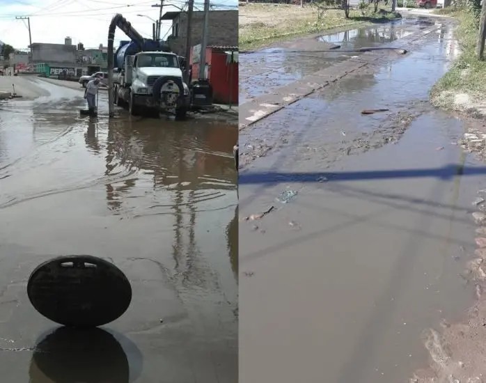 Tepic. Emite SIAPA recomendaciones para evitar brotes de aguas negras