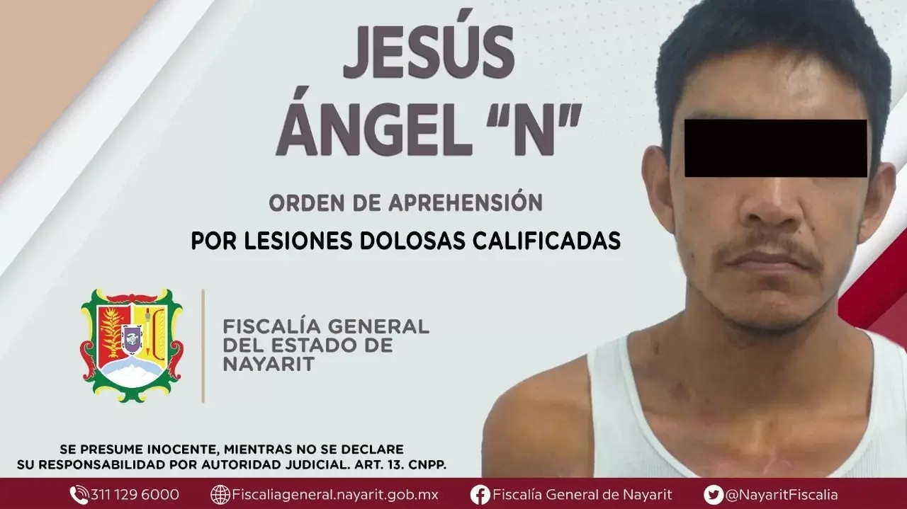 Aprehendido presunto responsable de lesiones contra menor de edad