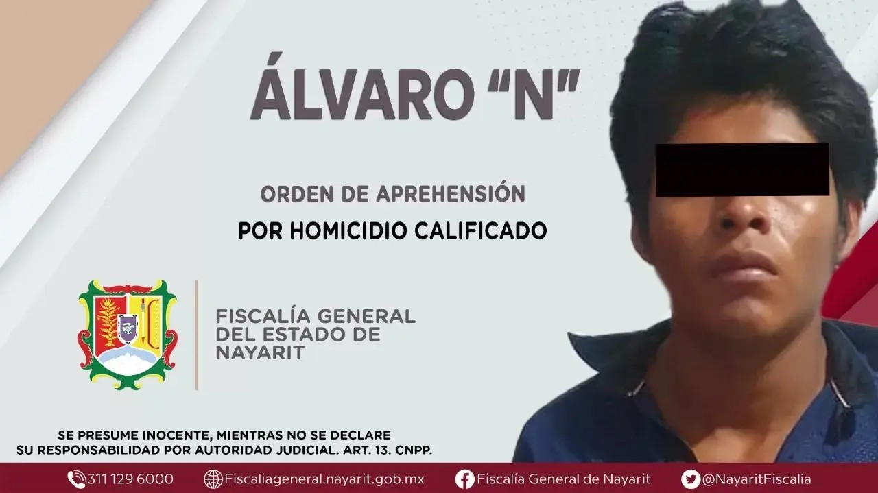 Detienen a sujeto en Ruiz por doble homicidio