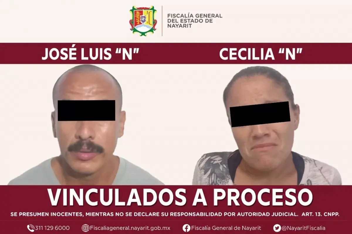 Vinculados a proceso presuntos responsables de feminicidio y secuestro
