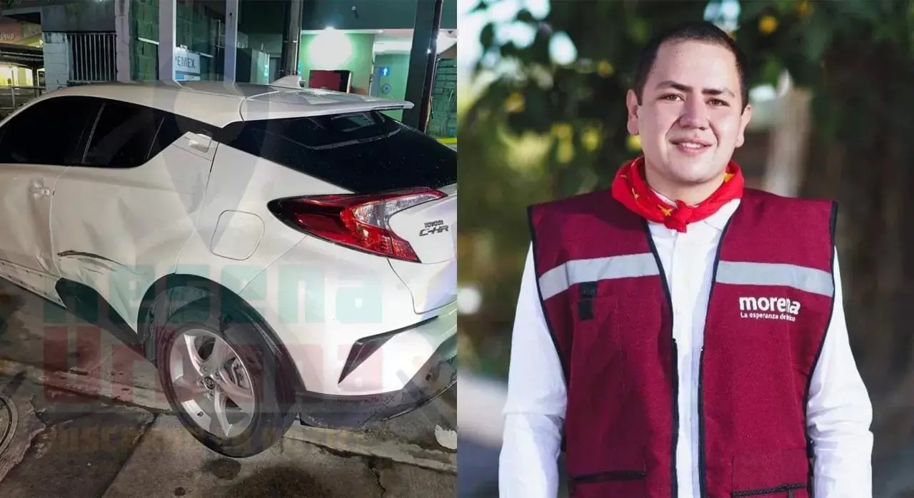 Regidor de Xalisco provoca accidente