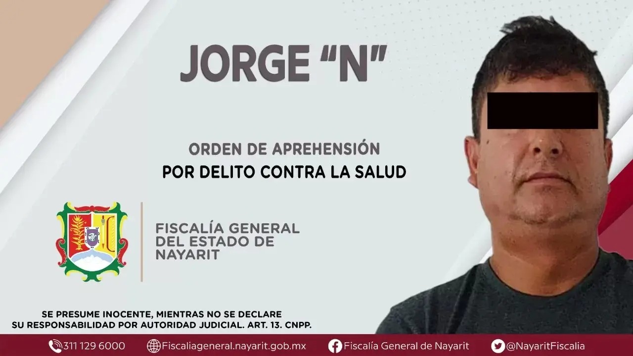 Detenido en bahía de banderas por delito contra la salud