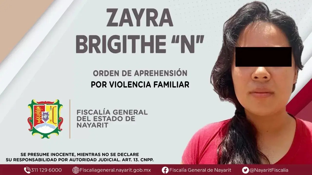 Aprehendida por violencia familiar contra dos menores de edad