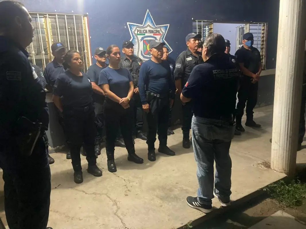 Toma gobierno del estado control de la seguridad en Rosamorada