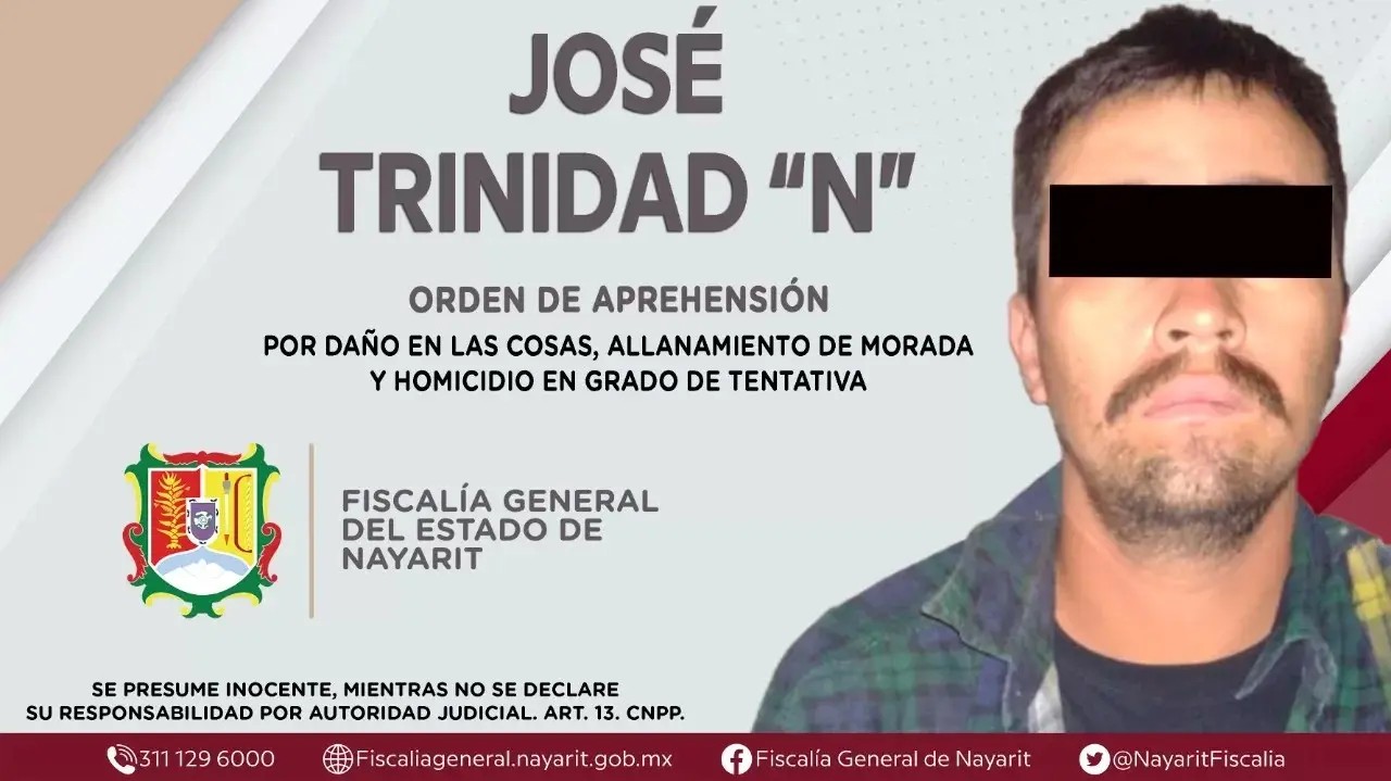 Aprehendido en la yesca por tentativa de homicidio y otros delitos