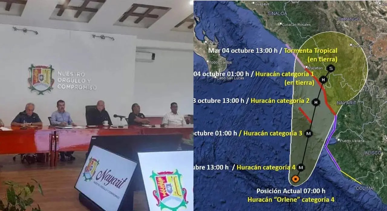 Encabeza gobernador acciones de respuesta ante Orlene