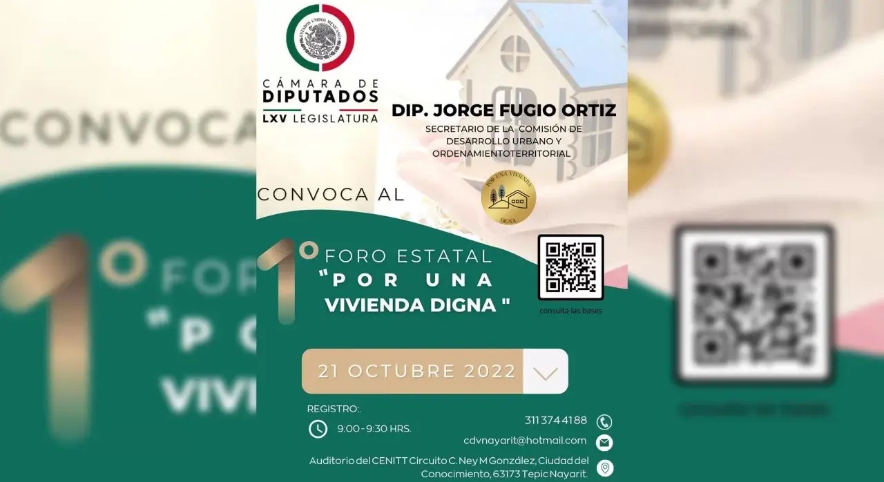 Convoca Fugio Ortiz a \"Foro estatal por una vivienda digna\"