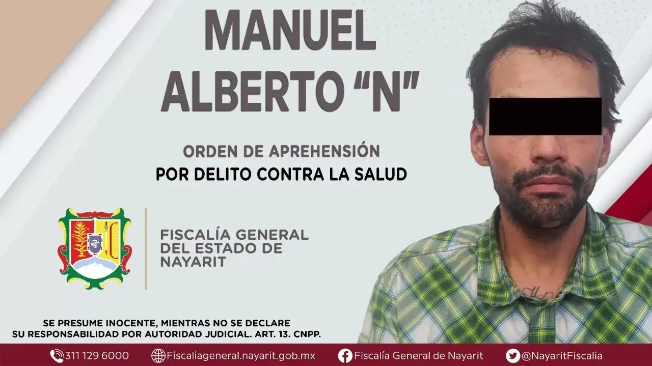 Aprehendido por posesión de metanfetaminas