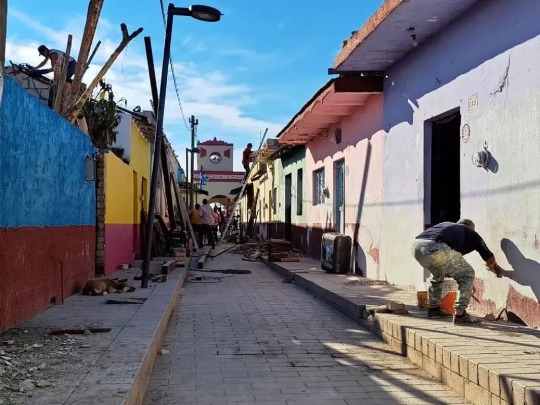 Continúa la reconstrucción de Mexcaltitán