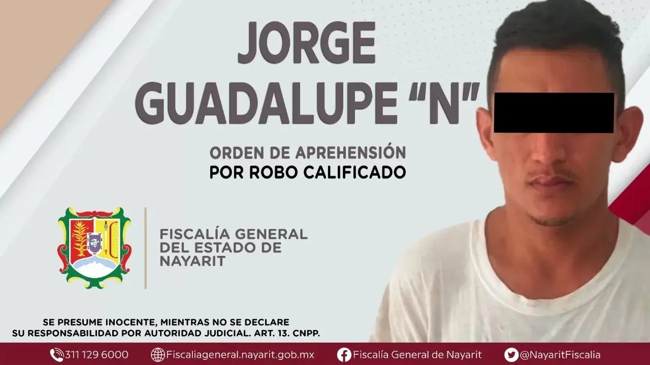 Es detenido por robo calificado