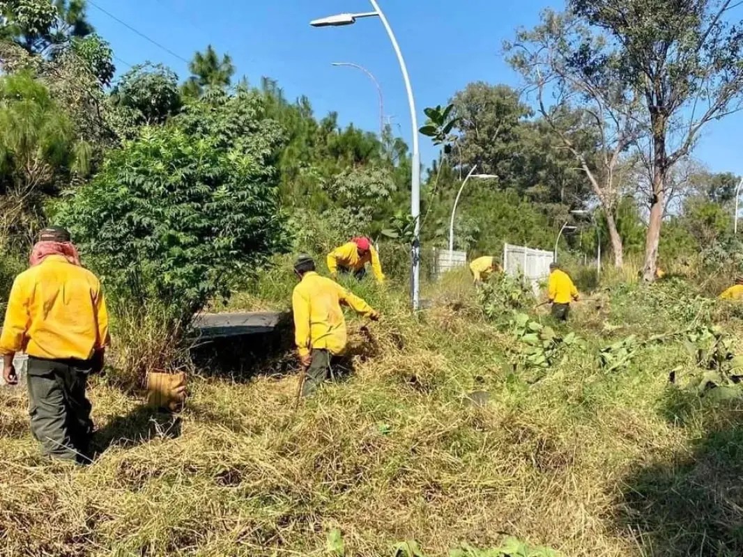 Limpia gobierno de Nayarit el parque lineal de Tepic