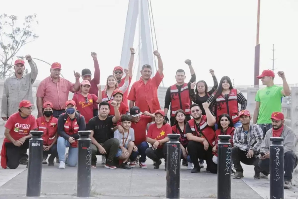 Inicia el año Fugio Ortiz limpiando el parque lineal