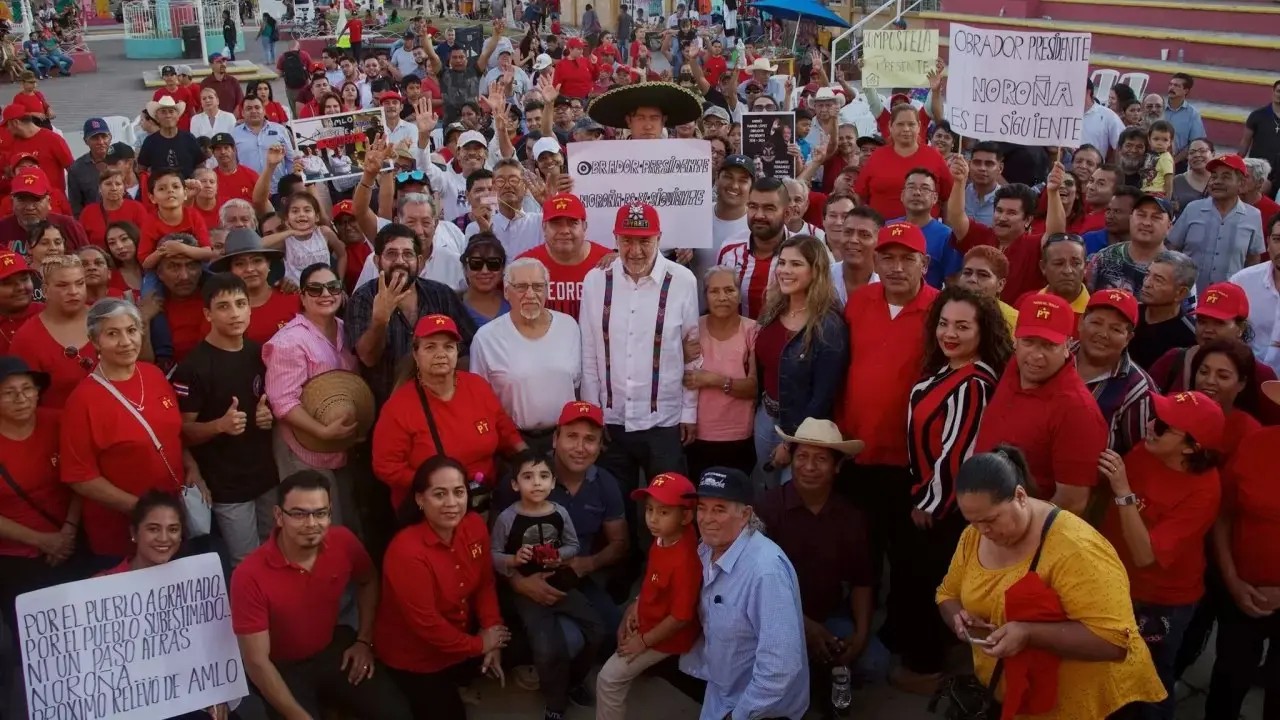 Realiza Fernández Noroña asambleas informativas en Nayarit