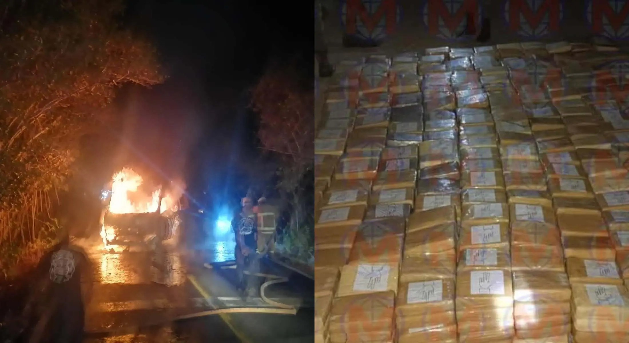 Bloqueos fueron respuesta por decomiso de droga