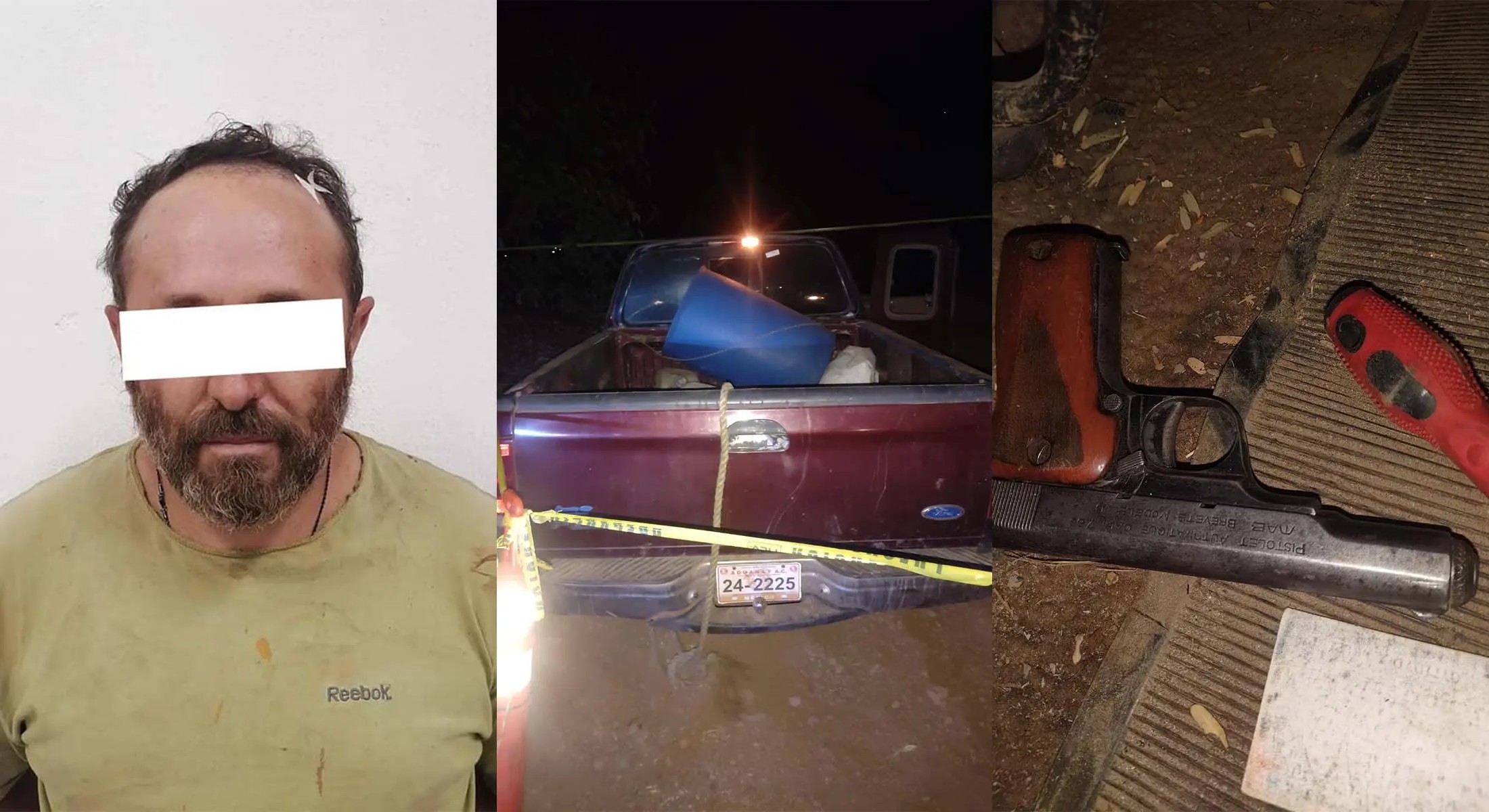 Capturan a sujeto tras persecución