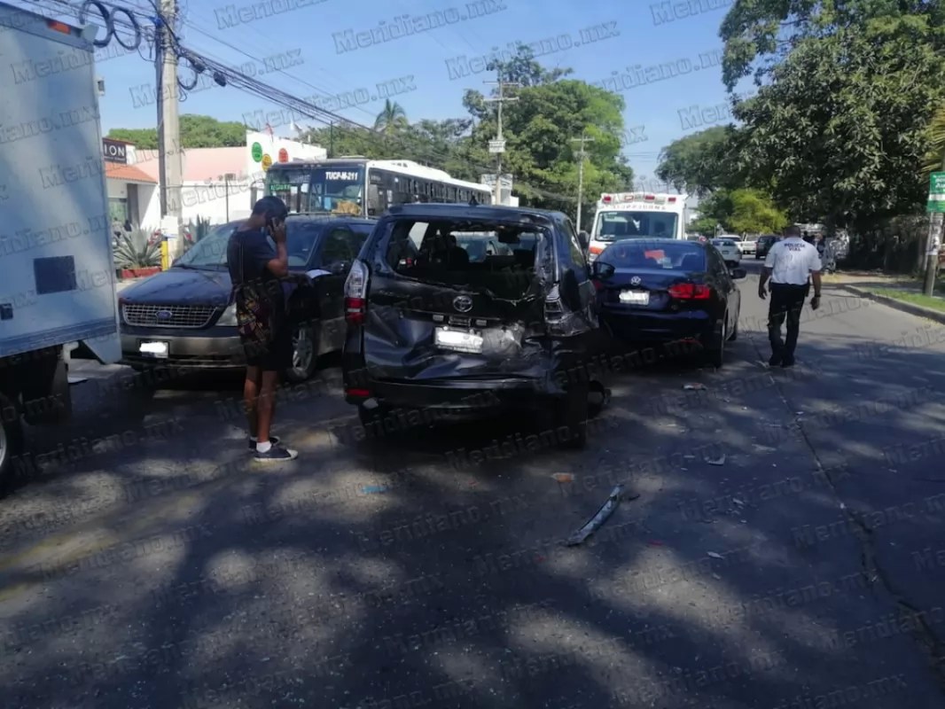 ¡\"carambolazo\" en la francisco villa!