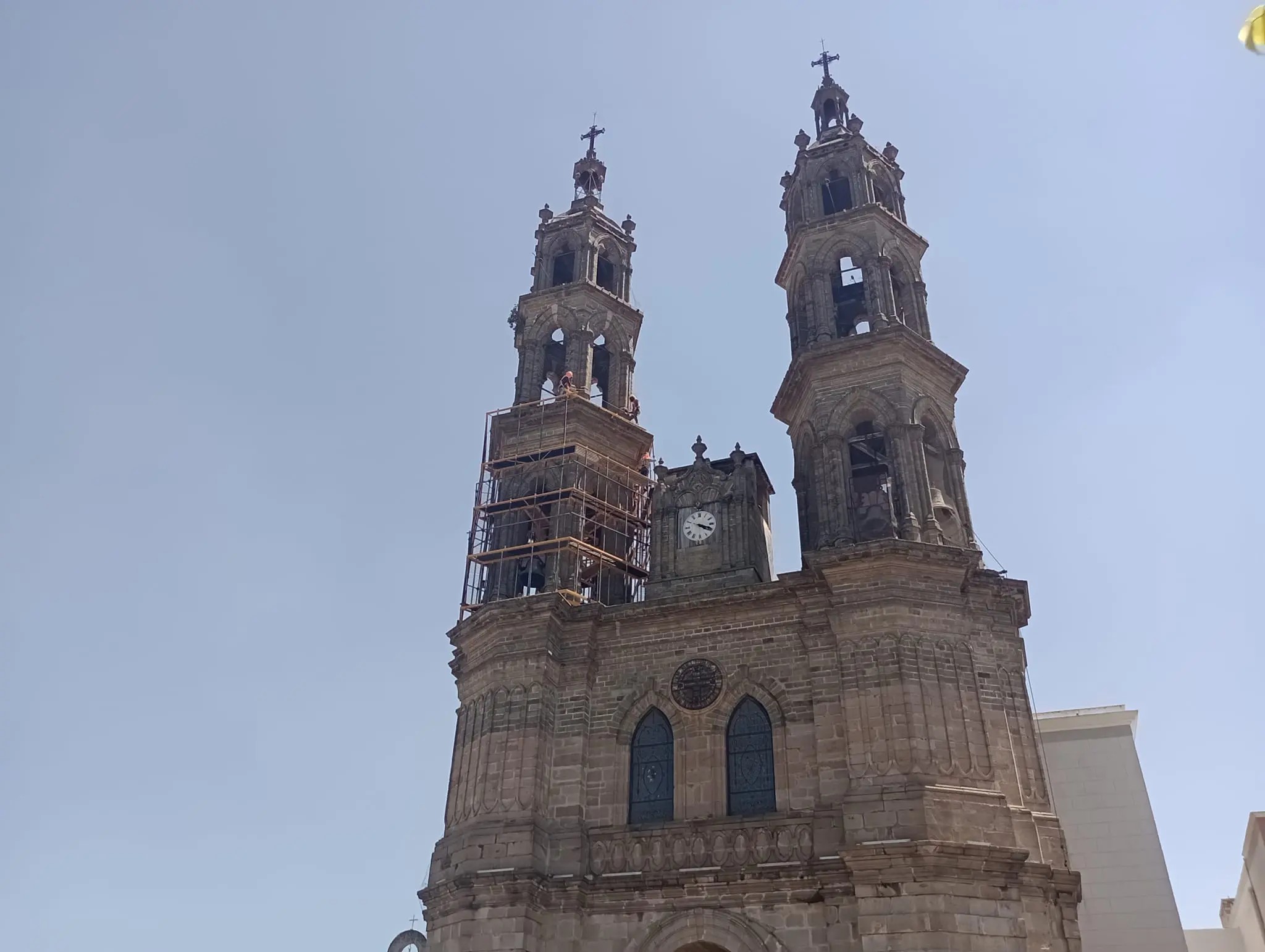 Las obras en la Catedral de Tepic estarán terminadas a finales de septiembre