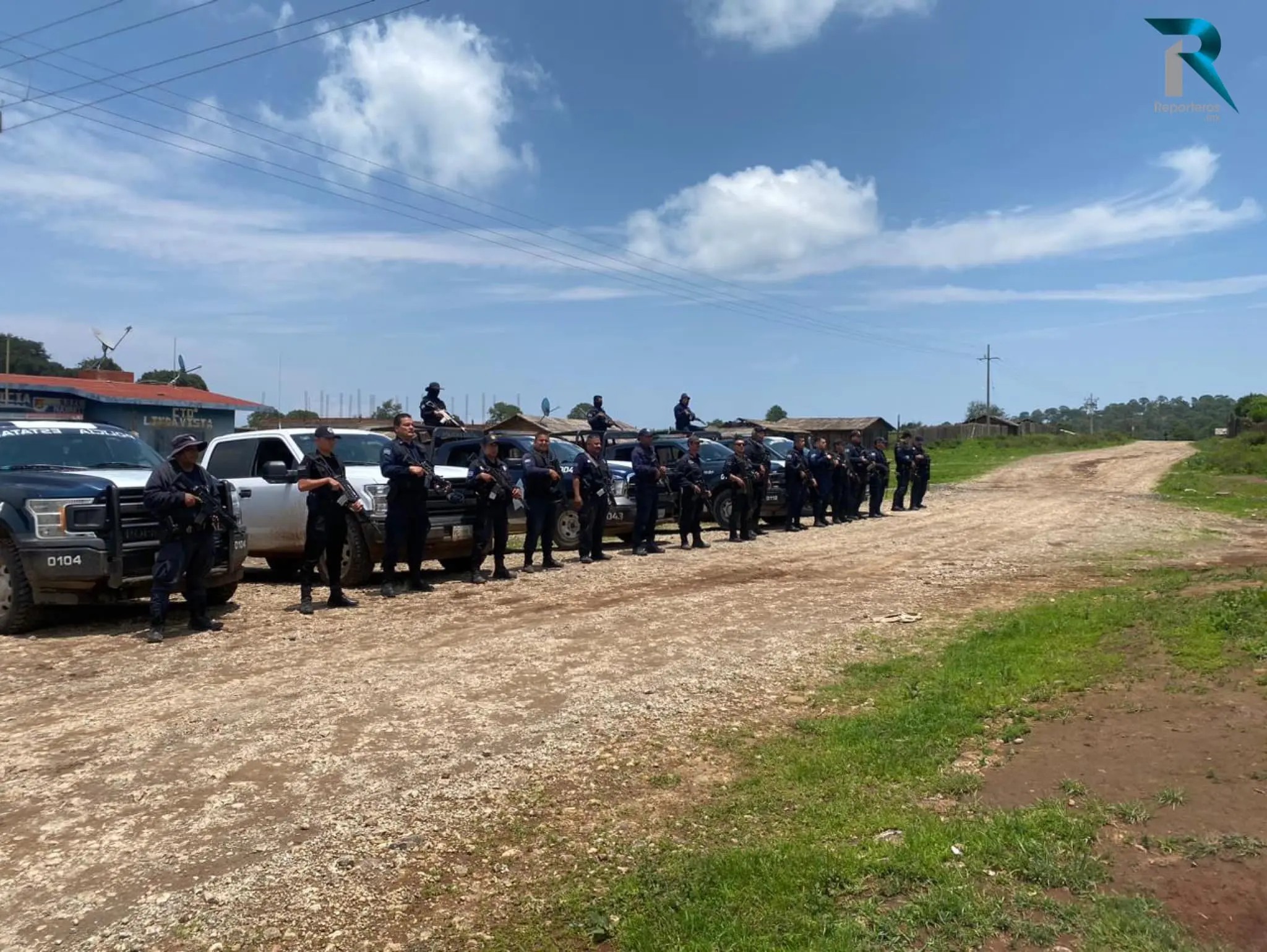 Acciones de seguridad en Nayarit en colaboración con Durango