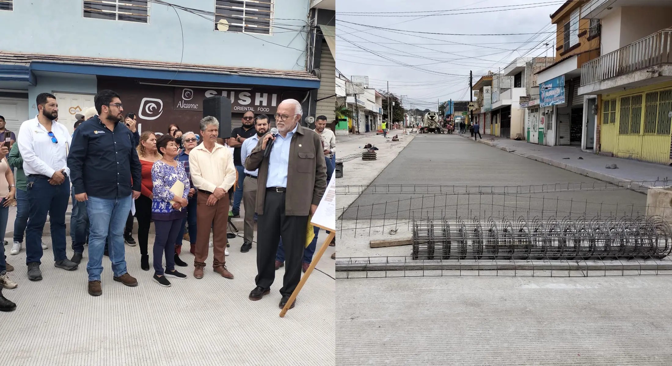 Supervisa Gobernador tres obras en Tepic