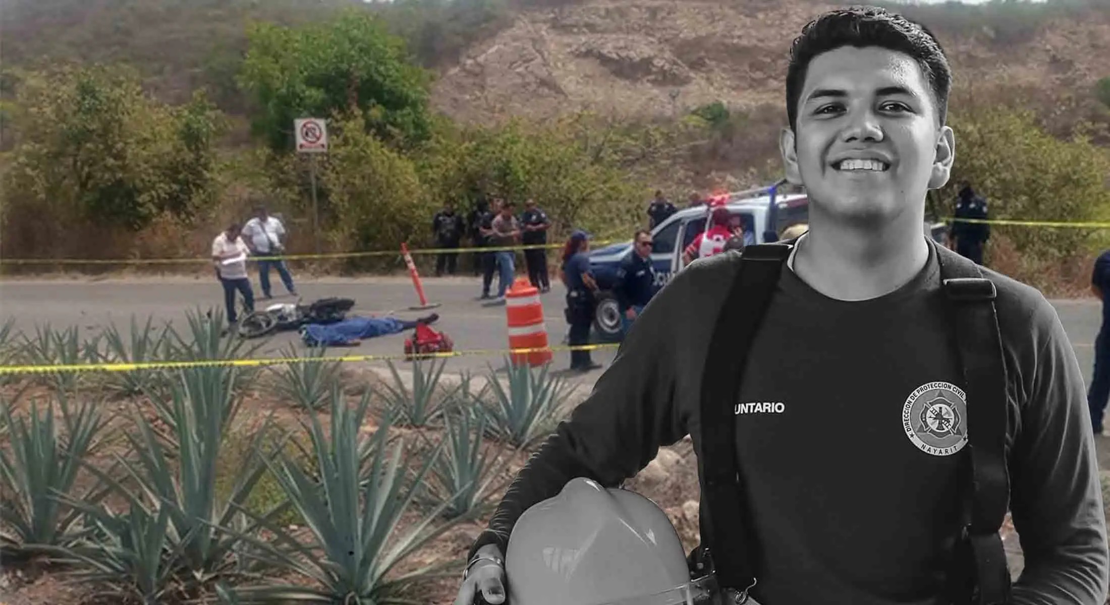 Atropella a bombero y se da a la fuga