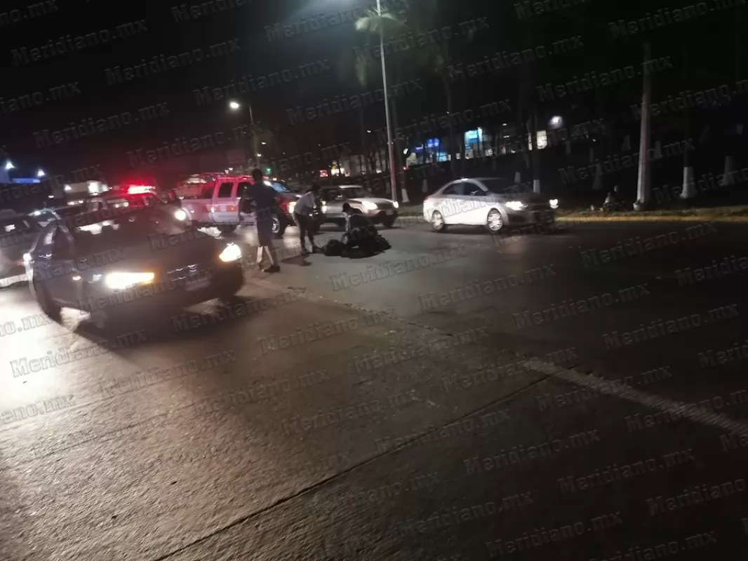 Atropellaron a familia motociclista en Las Juntas