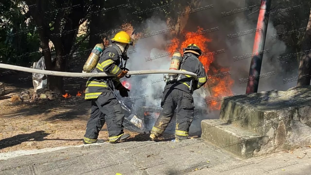 ¡terrible incendio!