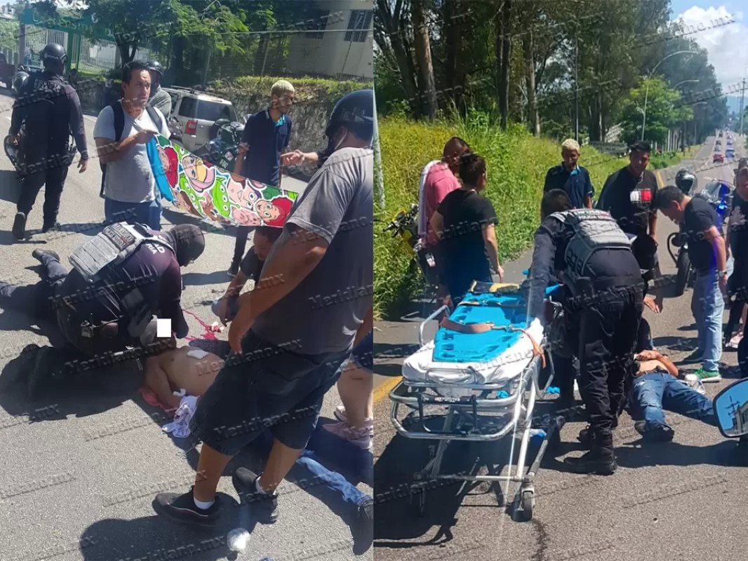 Sangriento derrape en el Libramiento Carretero